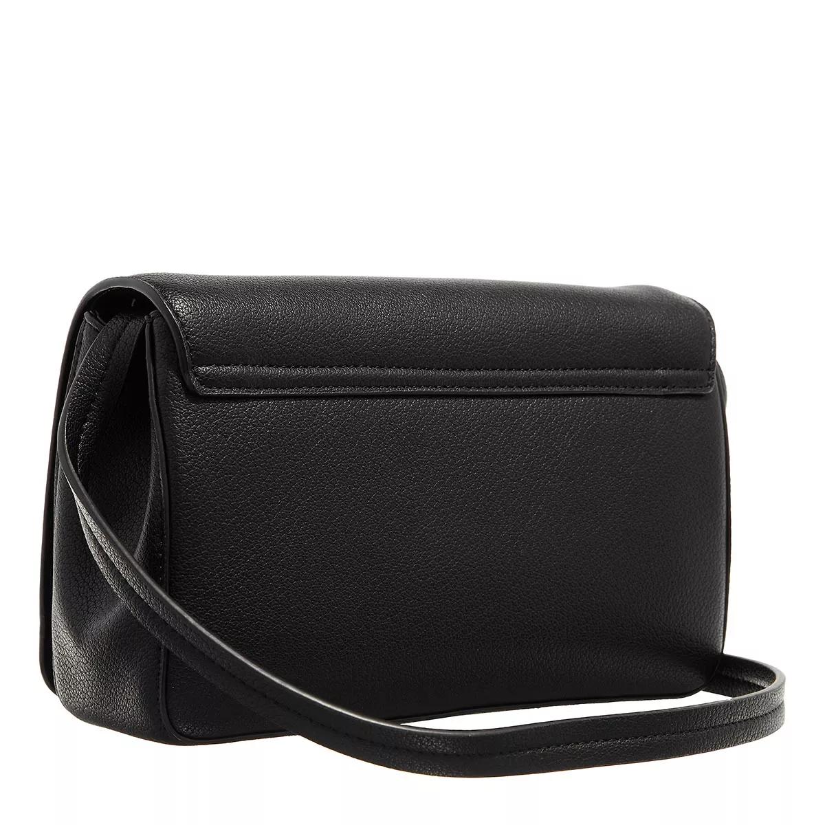 DKNY Crossbody bags Medium Flap Crossbody in zwart