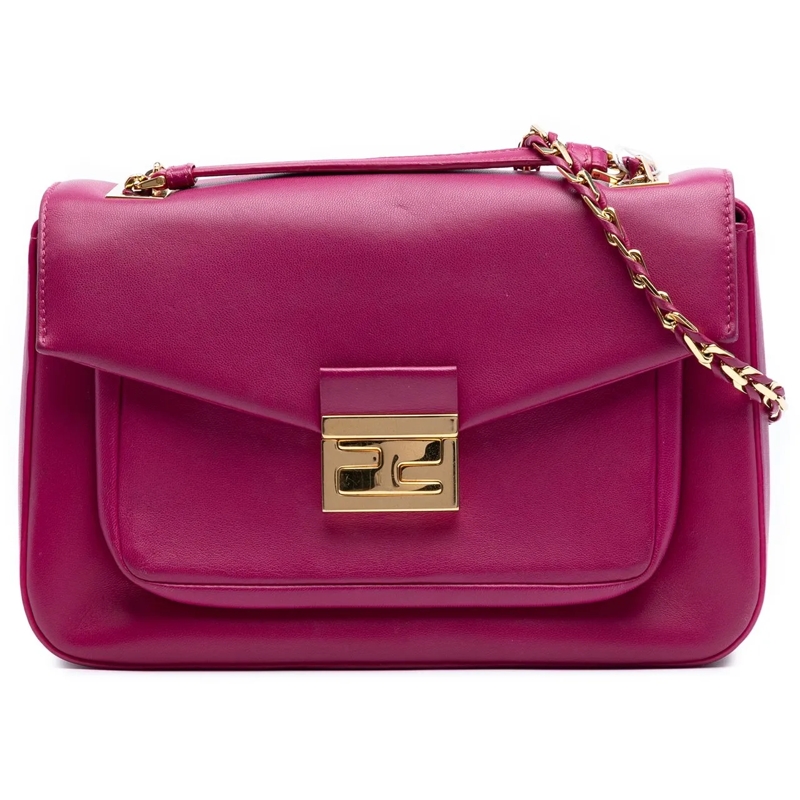 Fendi Sac à bandoulière Nappa Be Baguette Crossbody rose