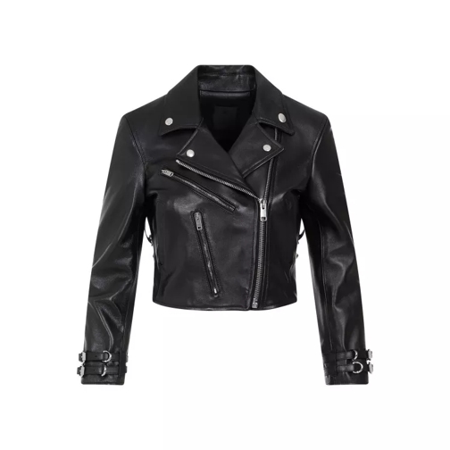 Givenchy Black Lamb Leather Jacket Black 