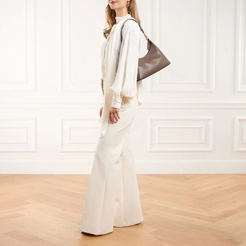 Coach Crossbody Bag Glovetanned Leather Juliet Shoulder Bag Dark Stone