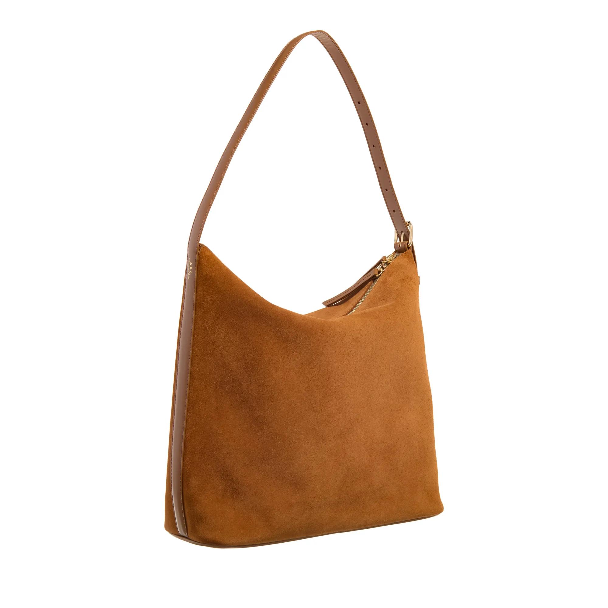 A.P.C. Hobo bags Sac Vera in bruin