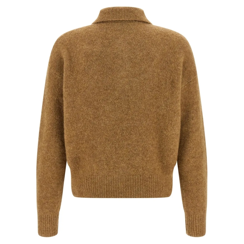 AMI Paris Polohemd 'Ami' Polo Shirt Brown(Image 2)