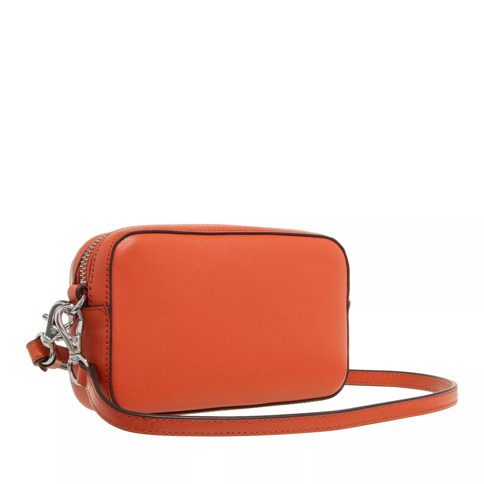 Lauren Ralph Lauren Crossbody bags Marcy Wristlet Pouch Small in oranje