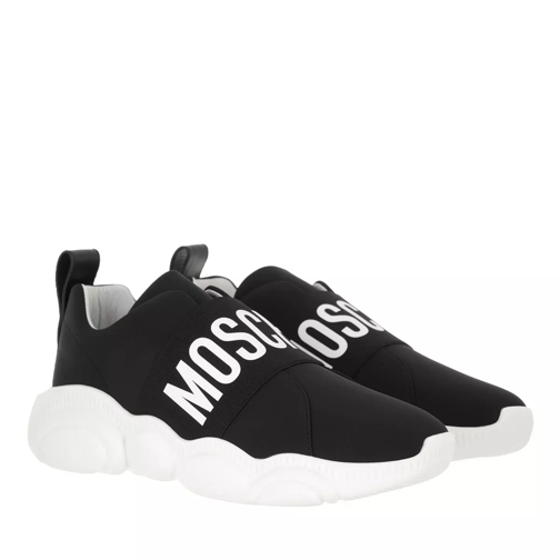 Moschino Sneakerd Orso30 Lycra  Nero Slip-On Sneaker