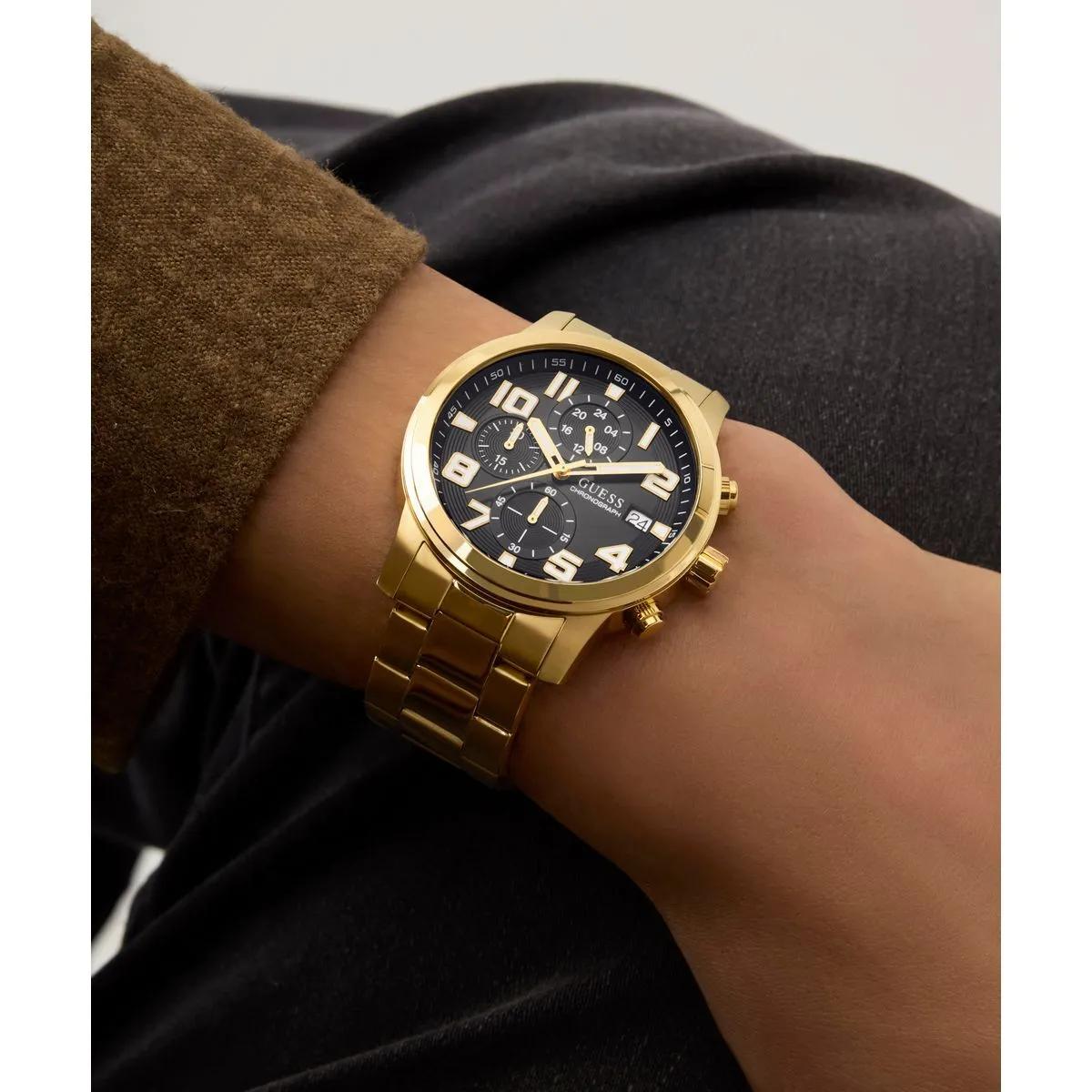 Thumbnail - Guess Uhren - Quarz-Chronographenuhr Atticus - Gr. unisize - in Gold - für Damen