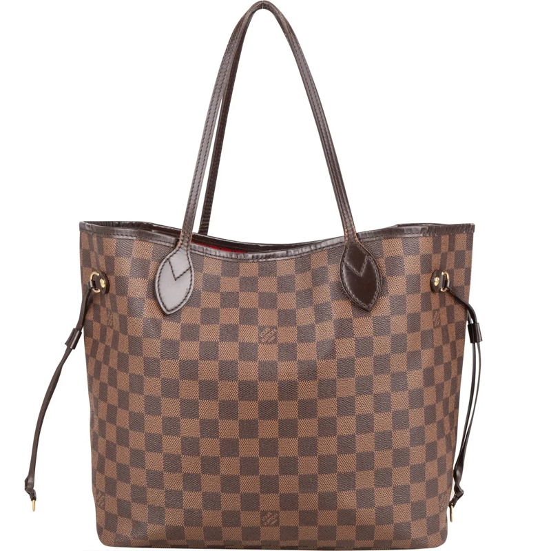Louis Vuitton Tote Louis Vuitton Damier Ebene Monogram Neverfull MM S braun