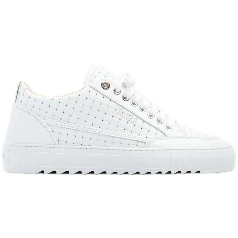 Mason Garments Low-Top-Sneaker Tia Bardolino Cream weiß
