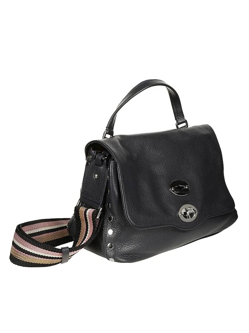 Zanellato Hobo bags Dark Navy Postina Daily Shoulder Bag in blauw