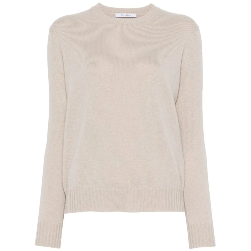 Max Mara T-Shirt Max Mara Vigilio Cashmere Sweater beige