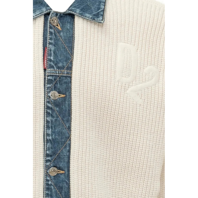 Dsquared2  Sweaters White weiß(Image 4)