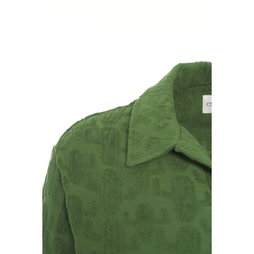 Closed Polo Oversize polo shirt with pattern grün (Image 4)