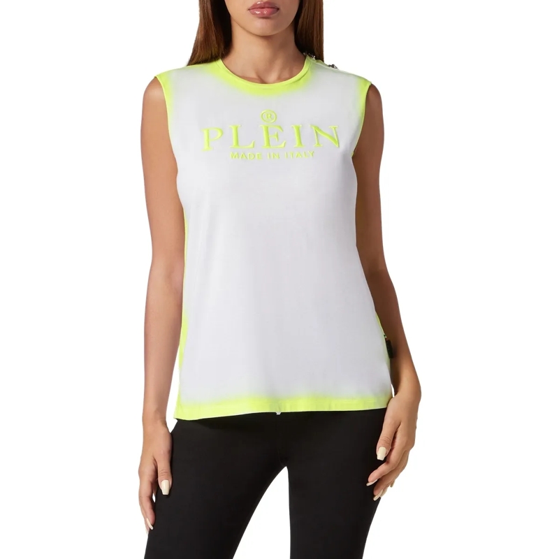 Philipp Plein Top Tanktop weiss(Image 2)