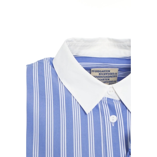 Baum Und Pferdgarten Robes midi Striped shirt dress 'Ancia' blau (Image 5)