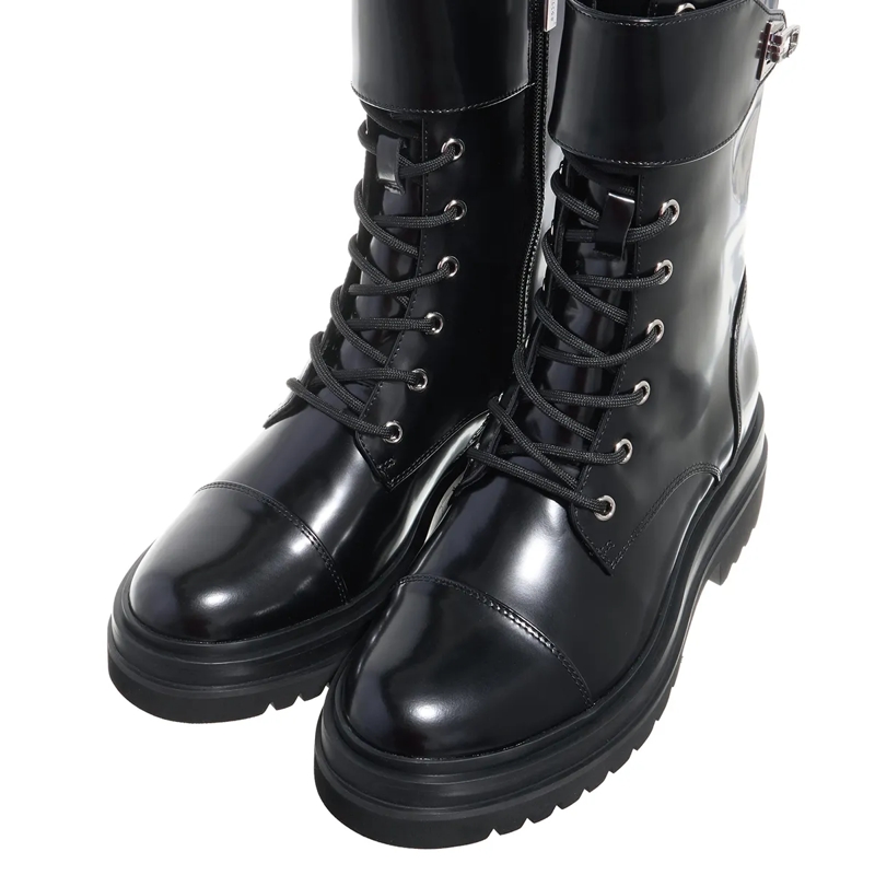 Coccinelle Laarzen met vetersluiting Coccinelle Beat Comb.Shin Noir(Image 10)