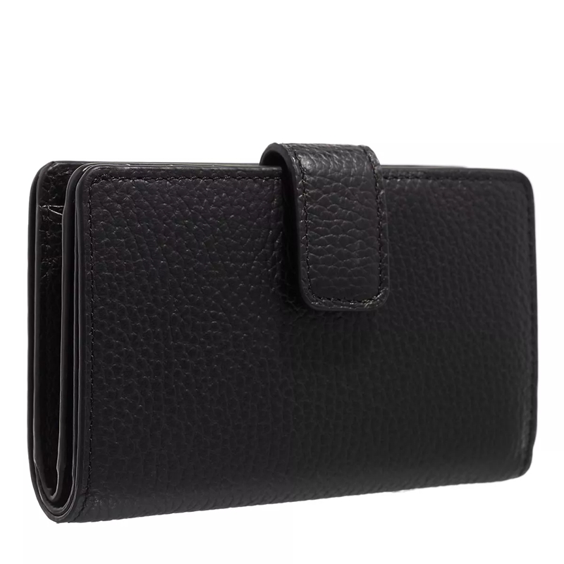 Coccinelle Bi-Fold-Portemonnaie Metallic Soft Noir(Image 3)