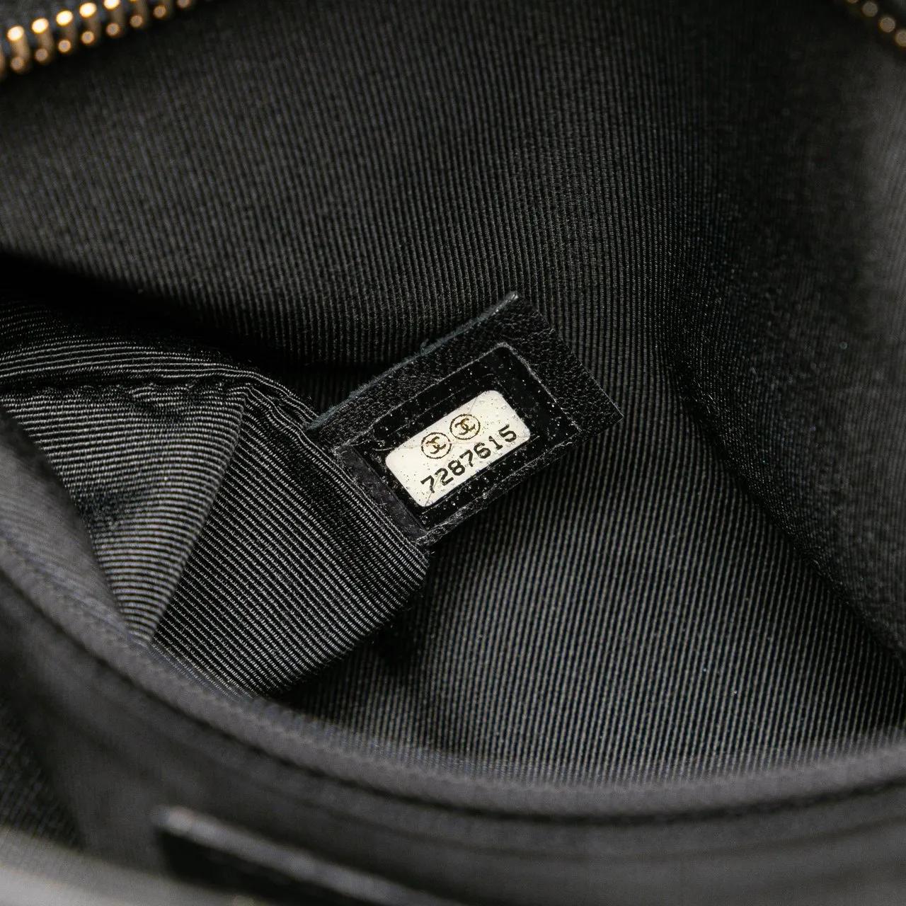 Thumbnail - Chanel Shopper - CC Choco Bar Lambskin Tote - Gr. unisize - in Schwarz - für Damen