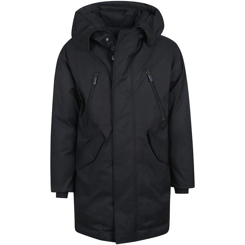 Dsquared2 Doudoune Techno Down Parka Black schwarz