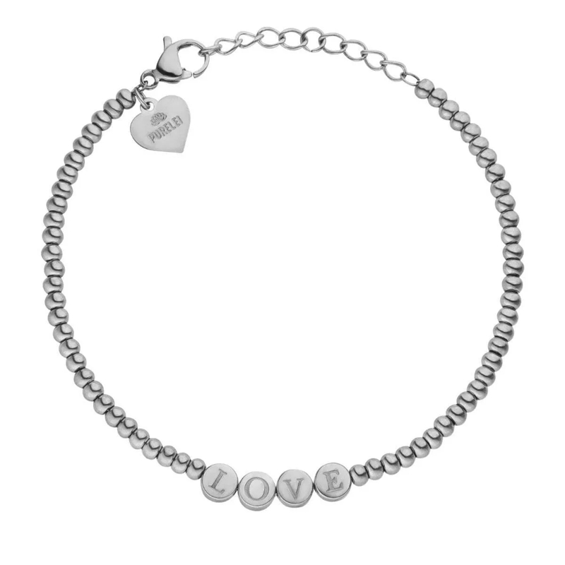 Purelei Armband Armband Spread Love silber