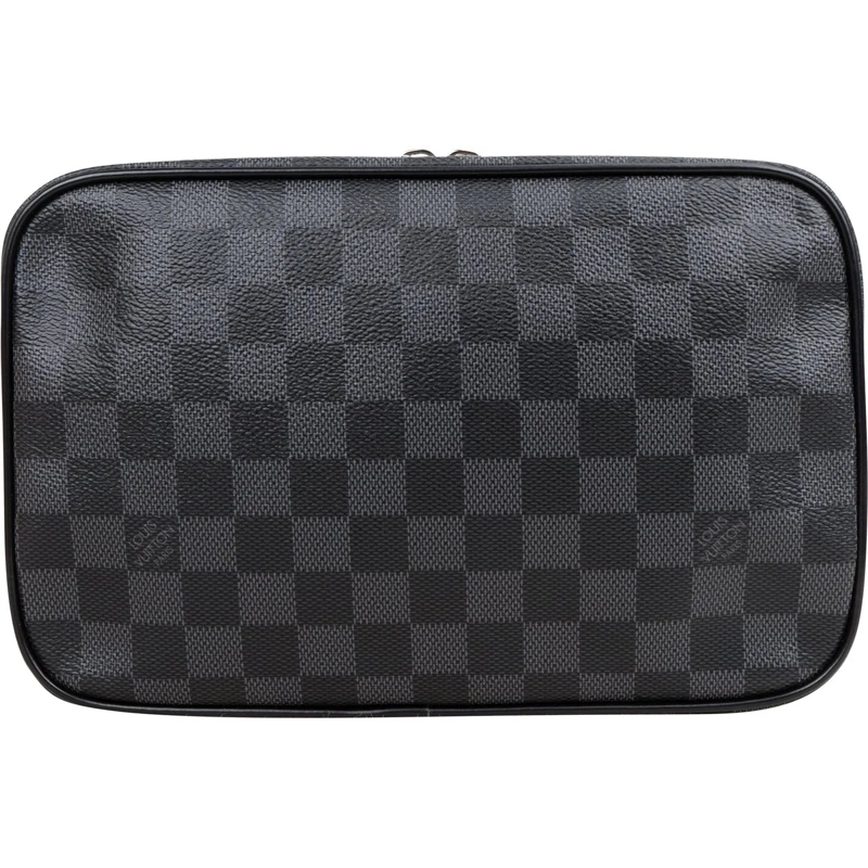 Louis Vuitton Tote Louis Vuitton Damier Graphit Monogram Trousse Toil schwarz
