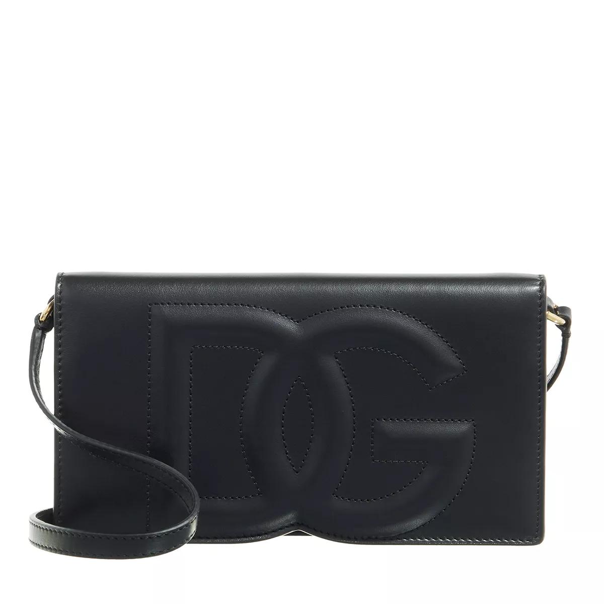 Dolce&Gabbana Handyhüllen - DG Logo Shoulder bag - Gr. unisize - in Schwarz - für Damen