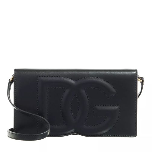 Dolce&Gabbana DG Logo Shoulder bag Black Telefoontas