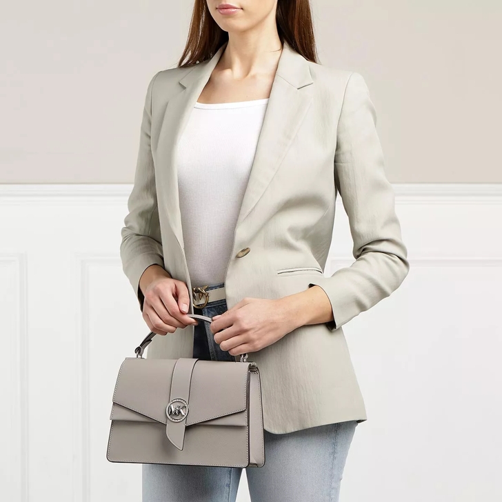 Michael kors clearance crossbody pearl grey
