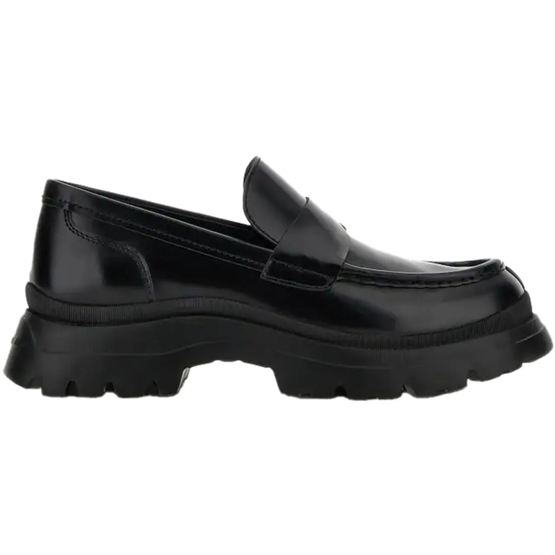 Hogan Loafer Flat Shoes Black schwarz