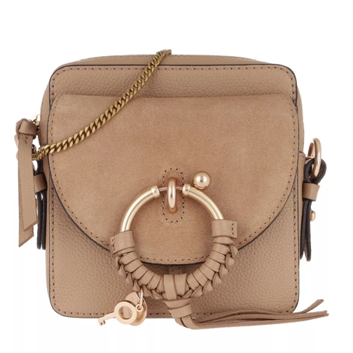 See By Chloé Joan Camera Bag Leather Coconut Brown Minitasche