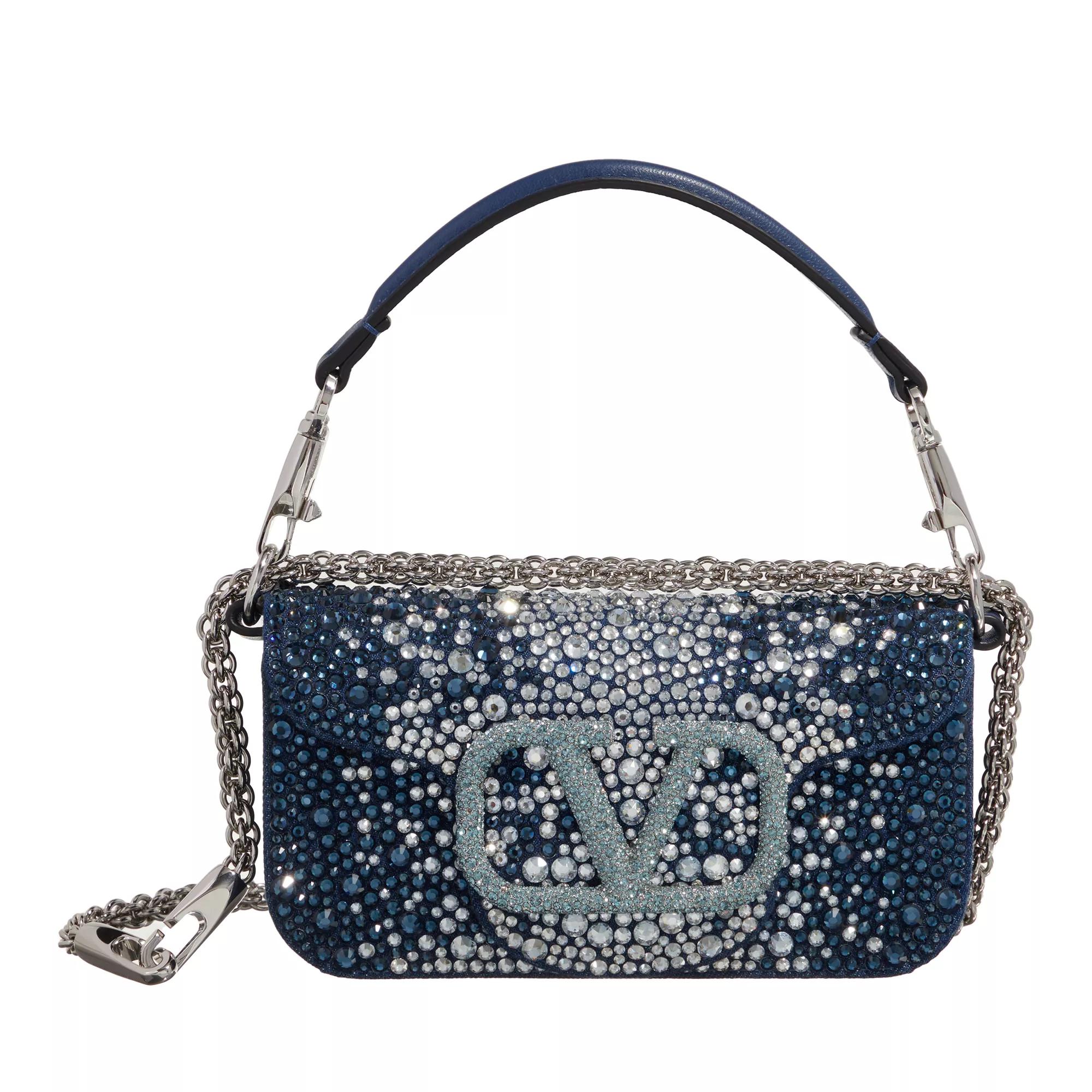 VALENTINO Crossbody Bags - Small Shoulder Bag Loco - Gr. unisize - in Blau - für Damen