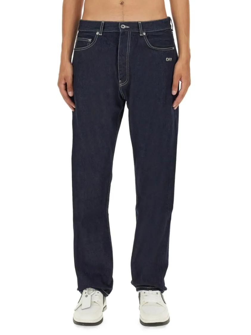 Thumbnail - Off-White - Skate Jeans - Größe 33 - schwarz