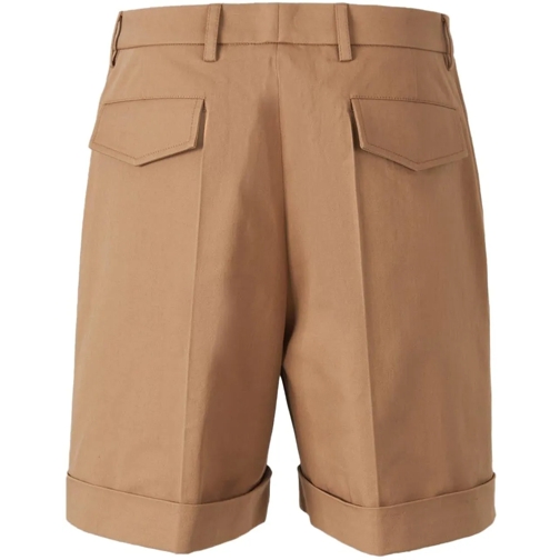 Valentino Garavani Shorts Cotton Bermuda Shorts with Clips beige (Image 2)