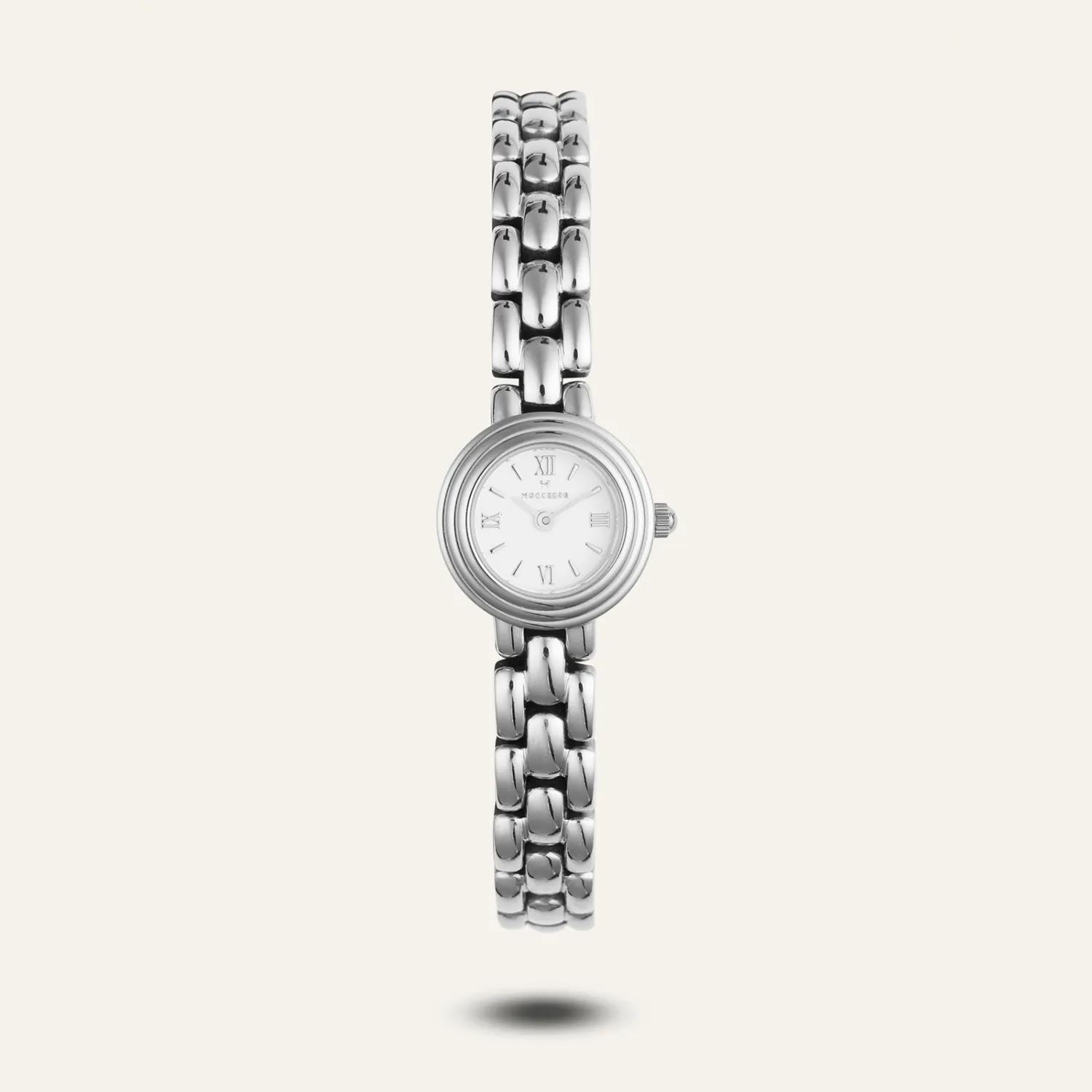 Thumbnail - Mockberg Uhr - Antique Uhr - Gr. unisize - in Silber - für Damen