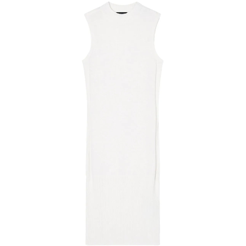 Armani Exchange Midikleid Dresses Cream weiß