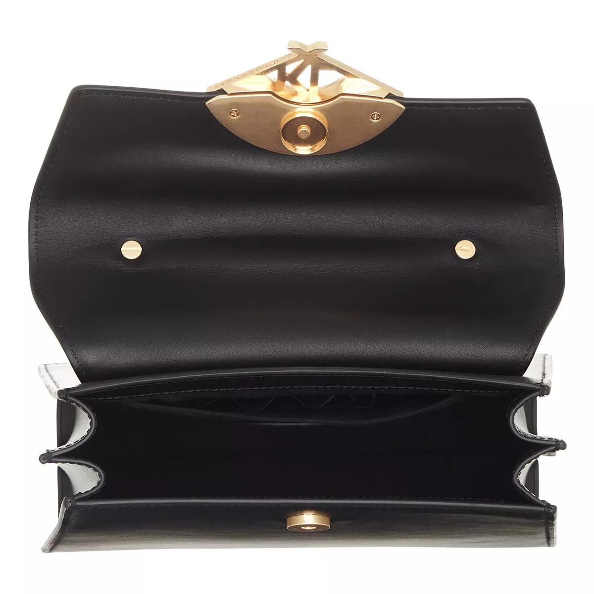 KARL LAGERFELD K/ARCHIVE FAN TOP HANDLE, | Black Women‘s Handbag | YOOX