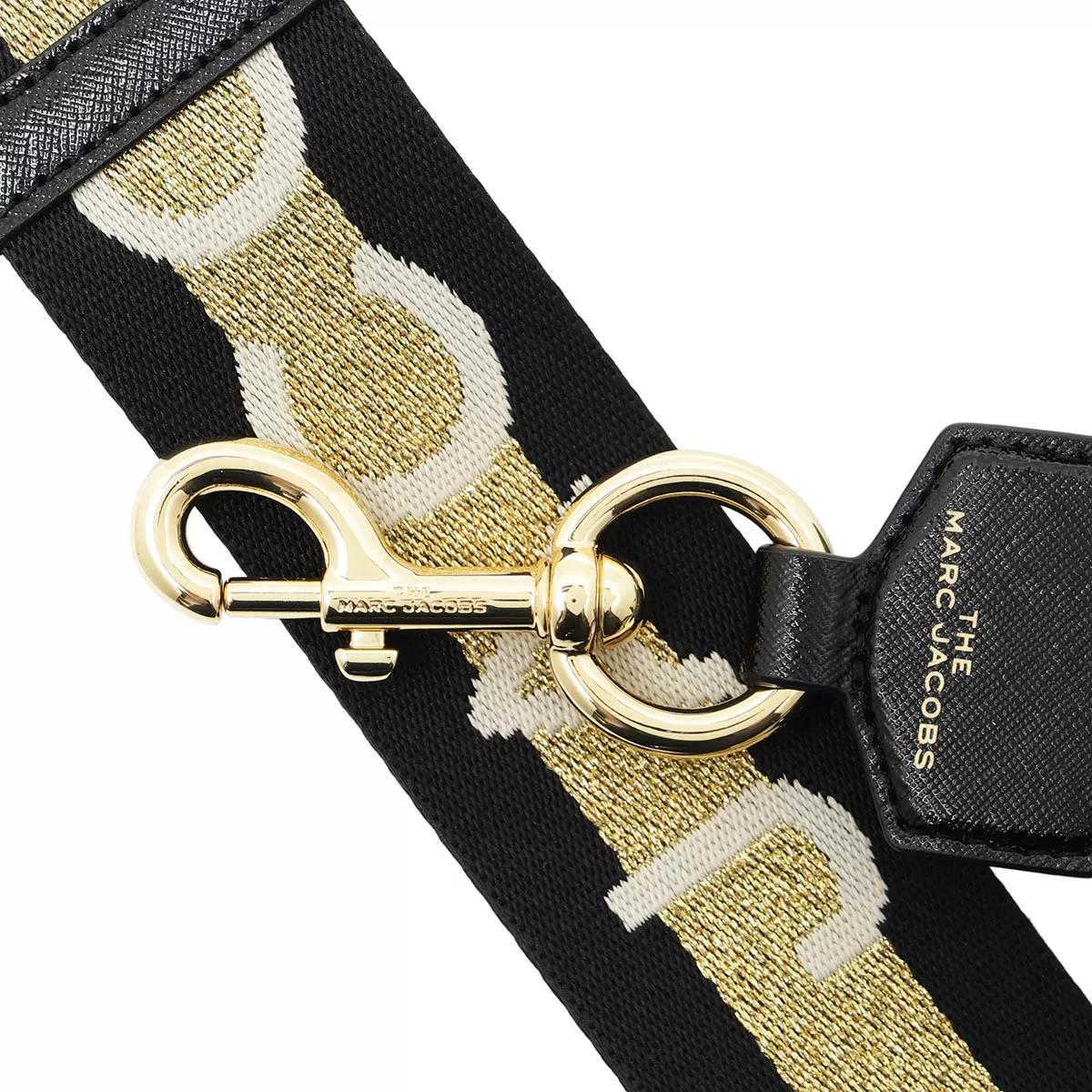 The Logo Webbing Bag Straps Gold Multi