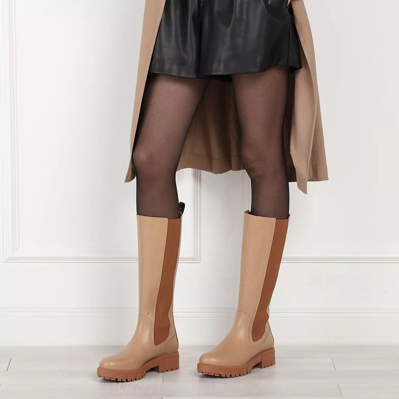 Hugo Stiefel Axel Chelsea Boot Light/Pastel Brown(Image 2)