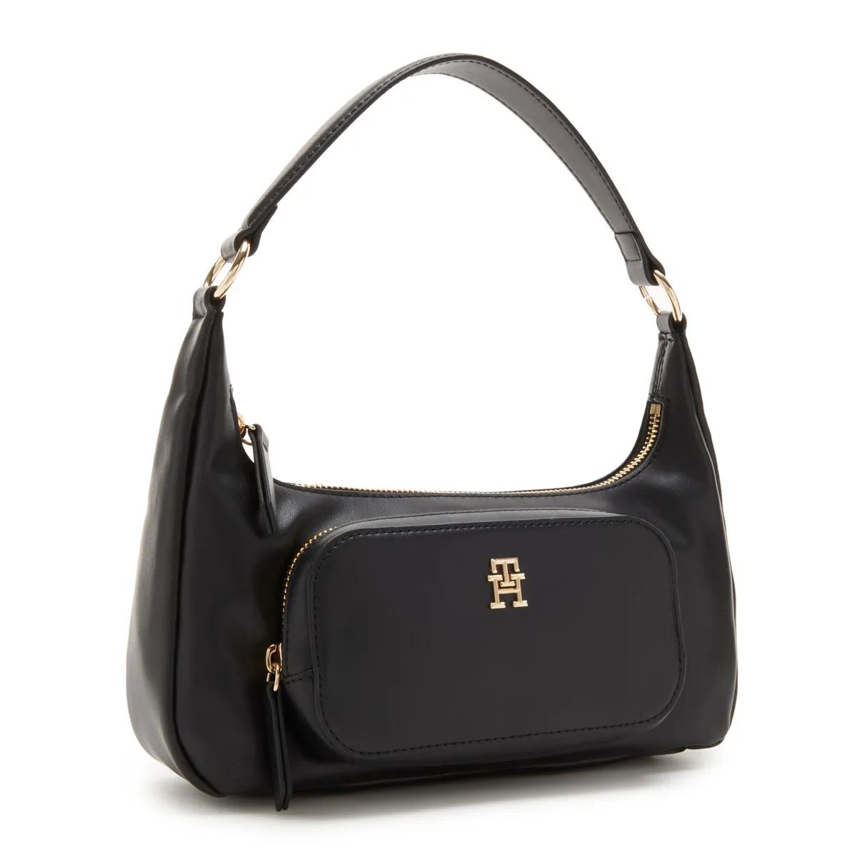 Tommy Hilfiger Crossbody bags Soft Utility Handtasche in zwart