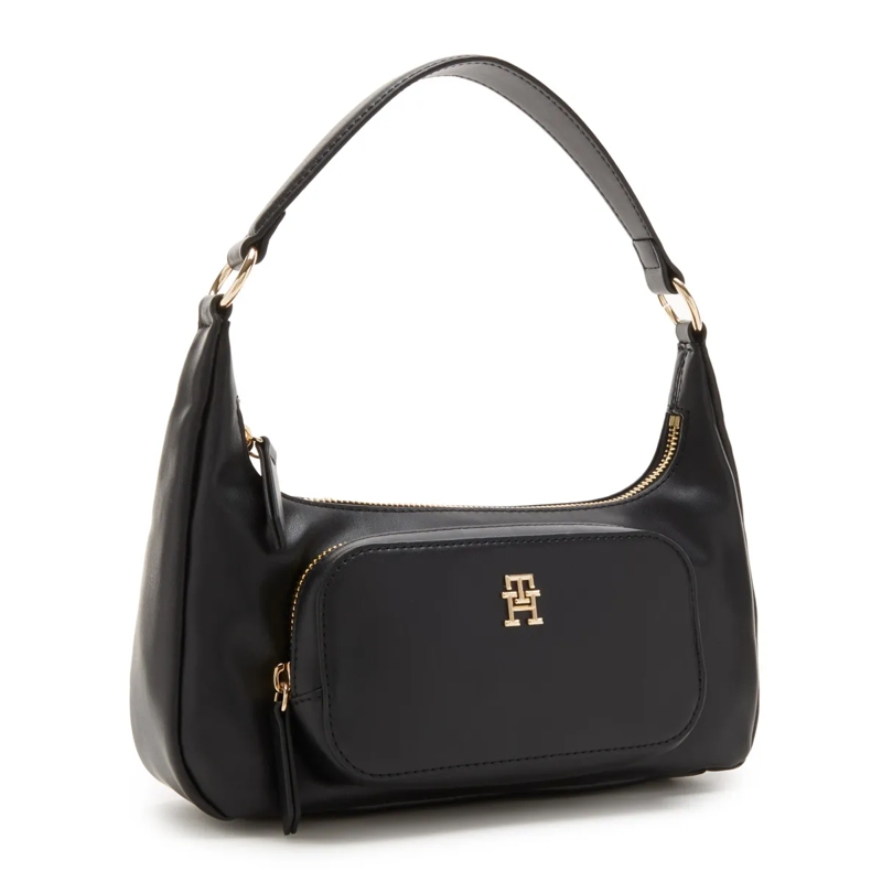 Tommy Hilfiger Schultertasche Soft Utility Handtasche Schwarz (Image 3)