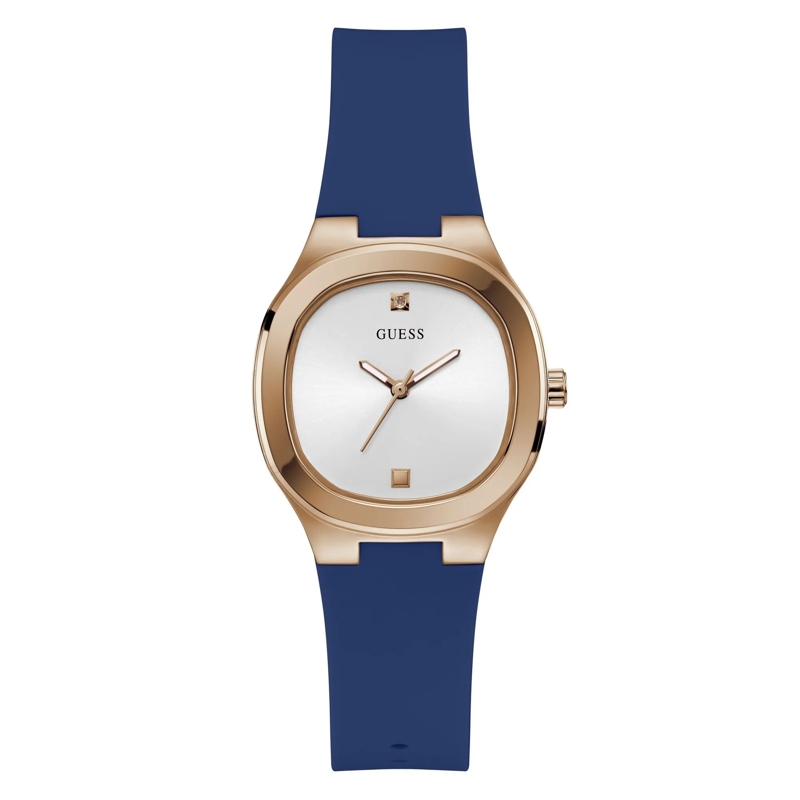 Guess Quarzuhr Analoge Quarzuhr Eve blau