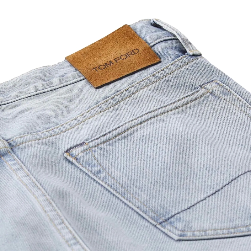 Tom Ford Jeans Straight-Fit Jeans blau(Image 10)