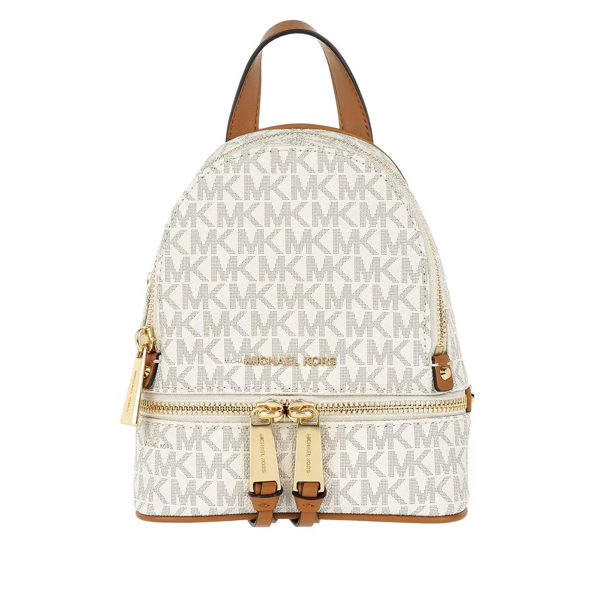 Michael kors store beige backpack