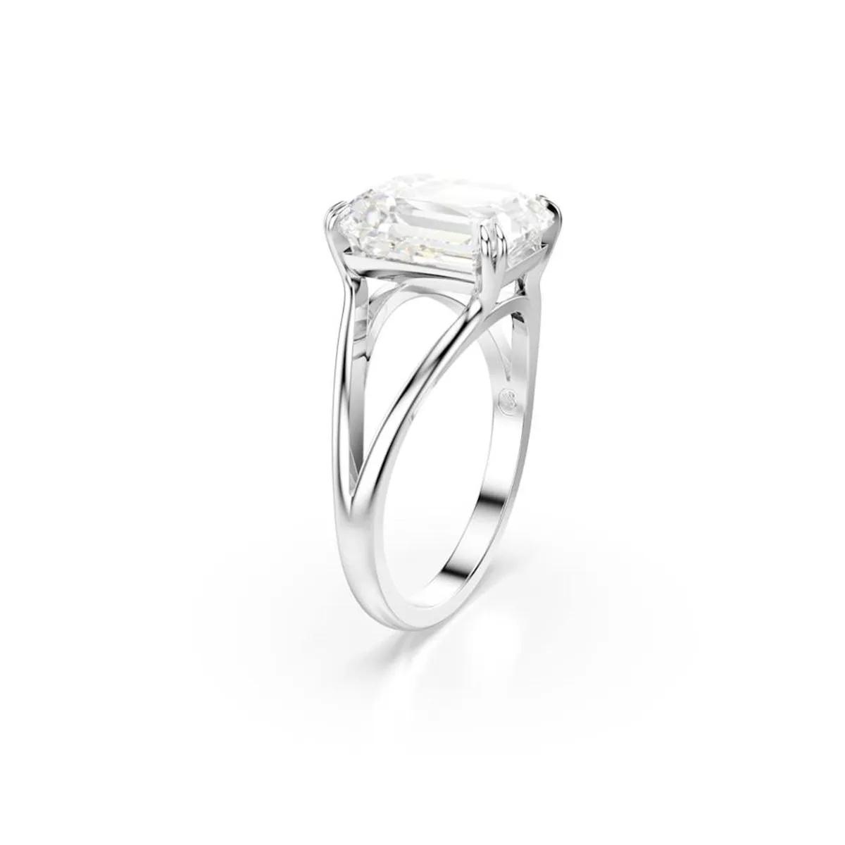 Swarovski Ring - Swarovski Stilla Silberfarbener Ring 5697985 - Gr. 16 - in Silber - für Damen