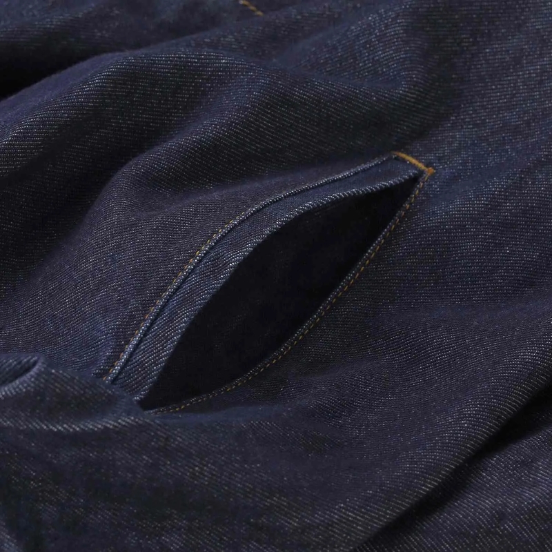 Dries Van Noten Veste de transition Jeansjacke Vesto blau(Image 5)