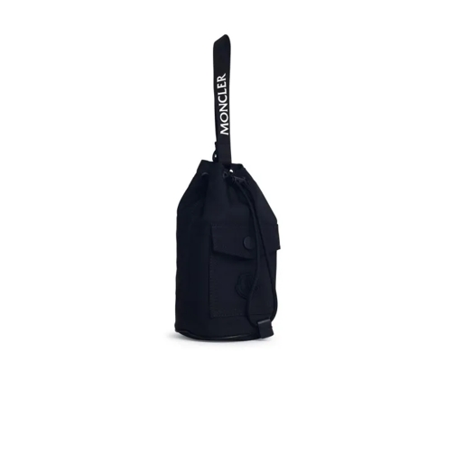 Moncler Trick' Black Nylon Bucket Bag Black Buideltas