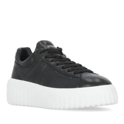 Hogan Low-Top Sneaker - H Stripes Sneakers - Gr. 36 (EU) - in Schwarz - für Damen