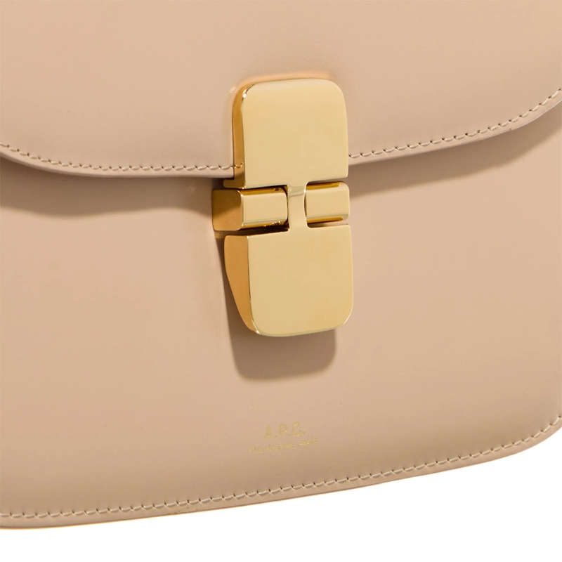 A.P.C. Crossbody Bag Sac Grace Small Beige Pink(Image 5)