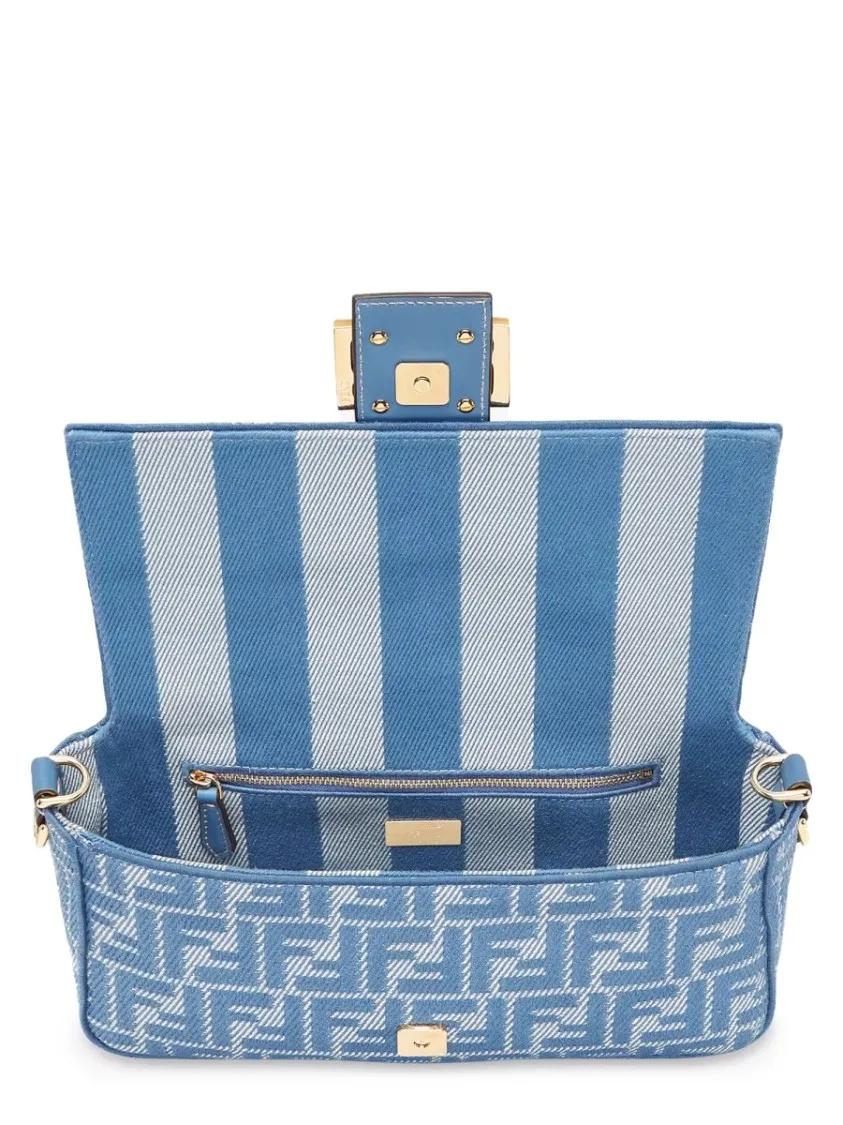 Fendi Hobo bags Nvo-Baguette Bag in blauw