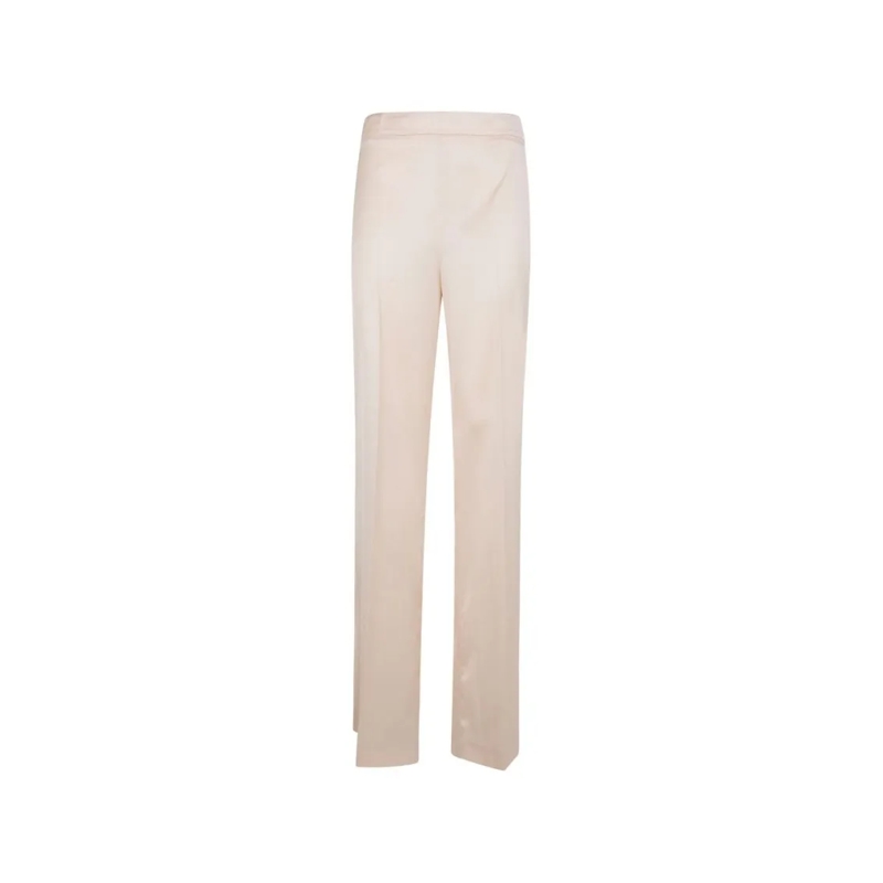 Twin-Set  Straight-Leg Trousers Neutrals