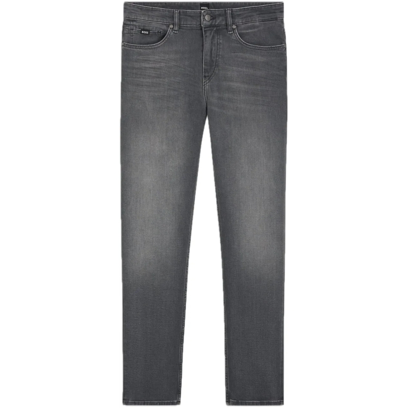 Boss Slim-Fit-Jeans H-Delaware Cashmere Touch Medium Gr grau