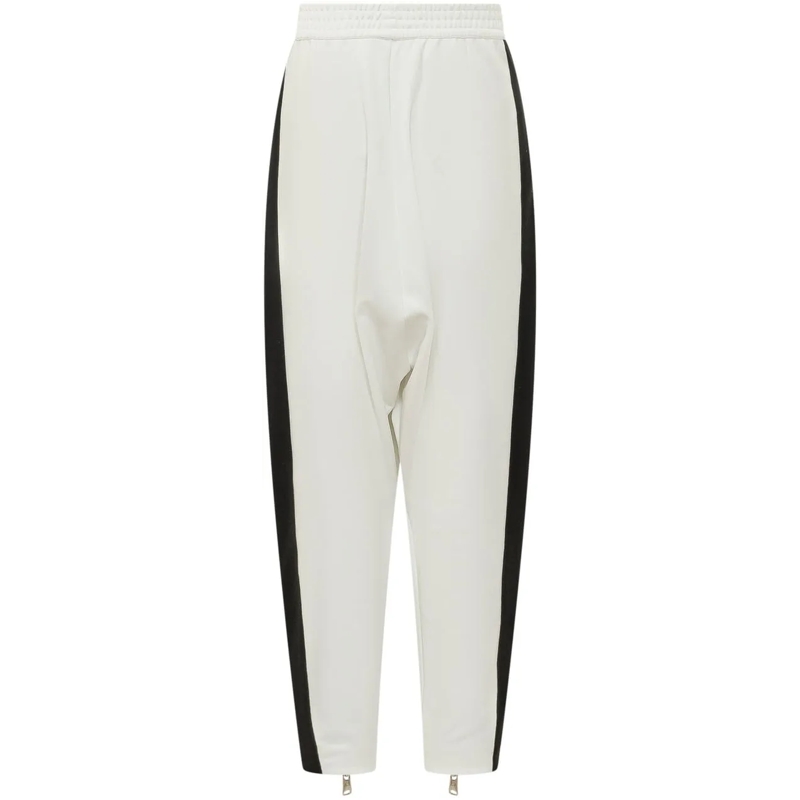 Coperni Hose Pantaloni Track con Zip Frontali weiß(Image 2)